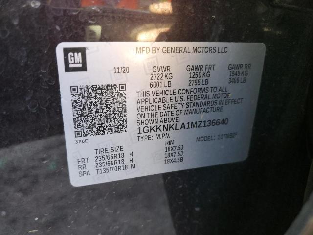 2021 GMC ACADIA SLE - 1GKKNKLA1MZ136640