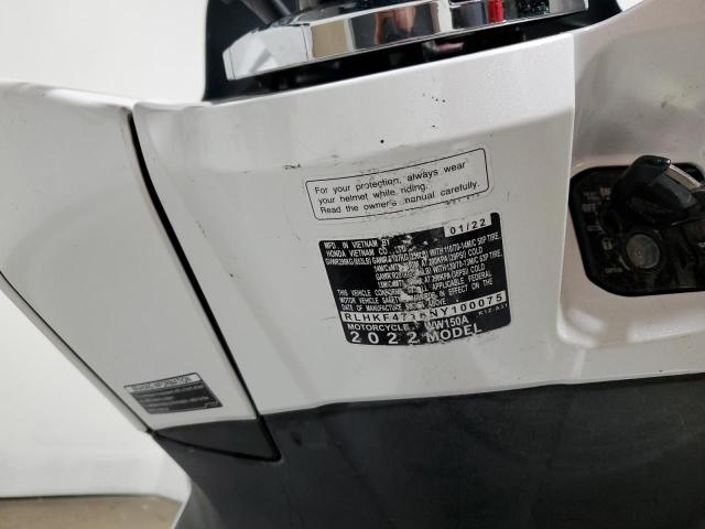 2022 HONDA WW150 A RLHKF4716NY100075
