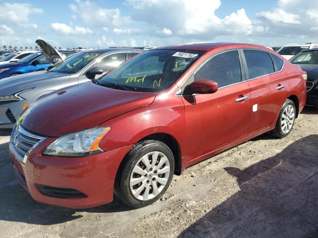 VIN 3N1AB7AP9FL686184 2015 Nissan Sentra, S no.1