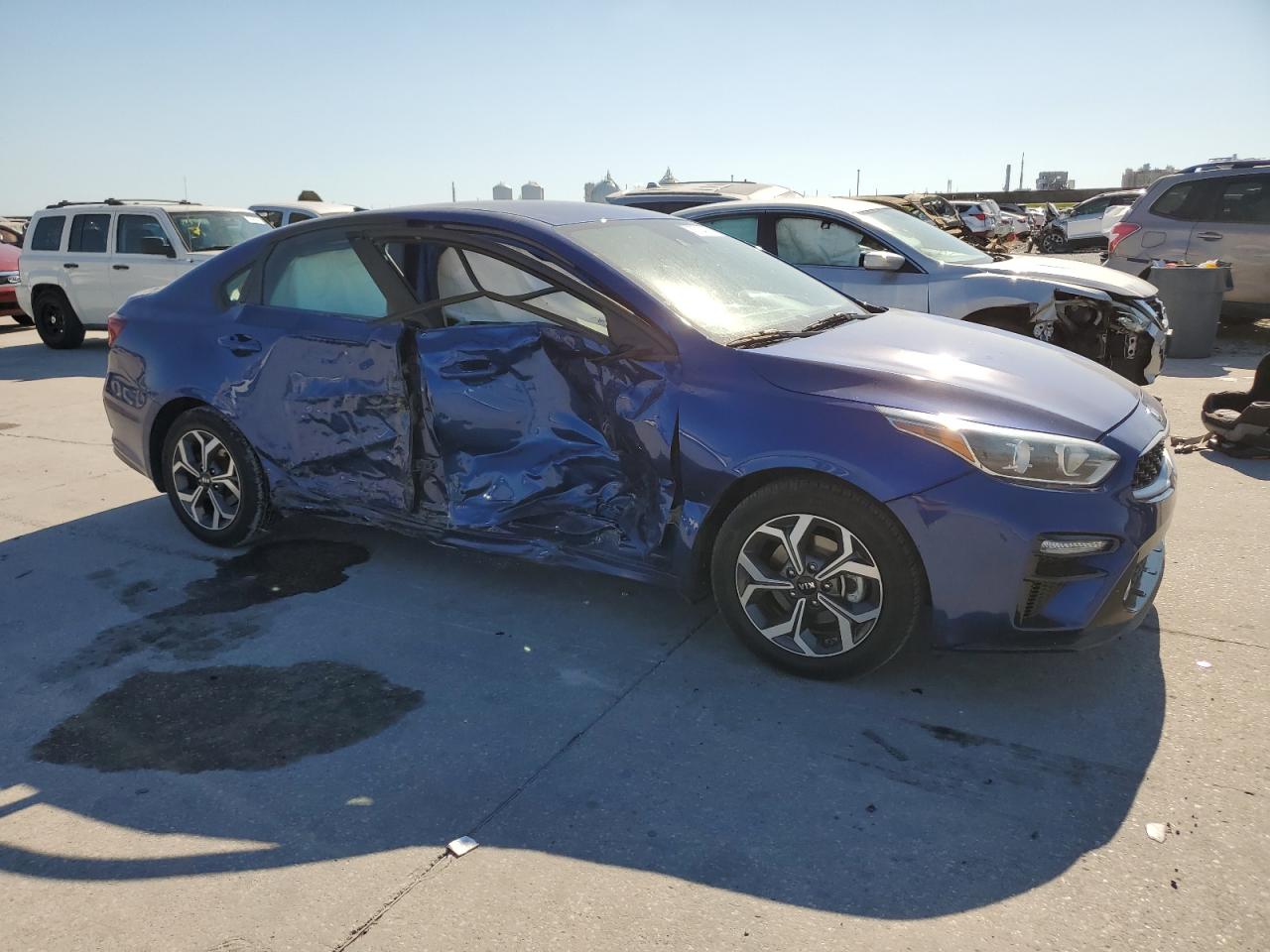 Lot #3030689109 2019 KIA FORTE FE