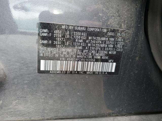 2024 SUBARU OUTBACK TO - 4S4BTAPCXR3152056