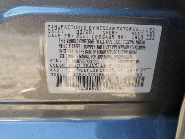 2020 NISSAN SENTRA SR - 3N1AB8DV6LY237009