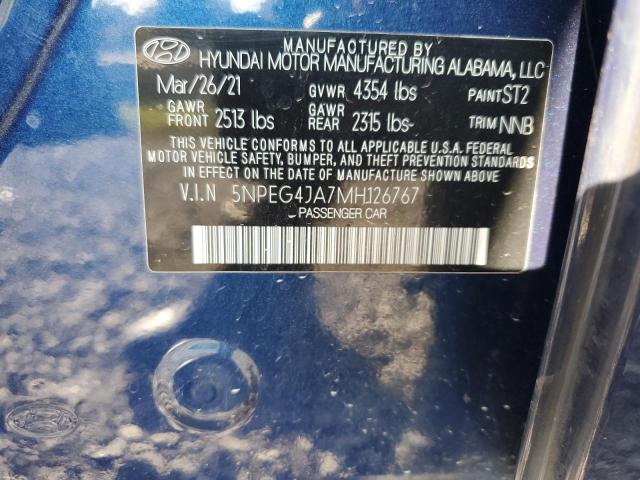 2021 HYUNDAI SONATA SE - 5NPEG4JA7MH126767