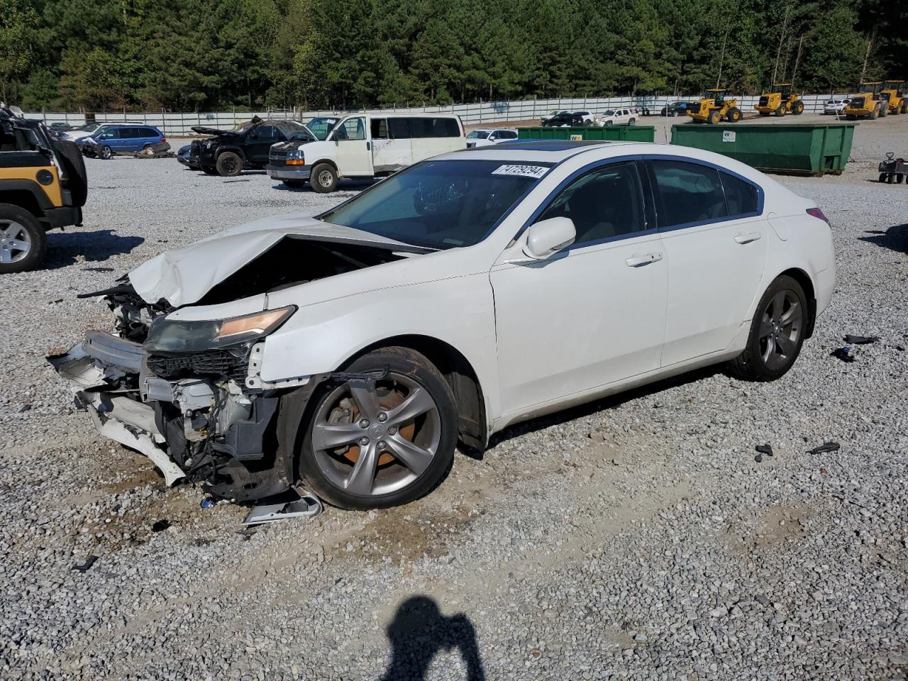 Lot #2943226421 2013 ACURA TL ADVANCE