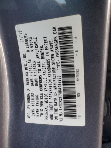 VIN 1HGCR2F78DA088929 2013 Honda Accord, EX no.13