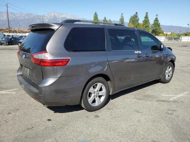 TOYOTA SIENNA LE 2015 gray  gas 5TDKK3DC4FS665238 photo #4