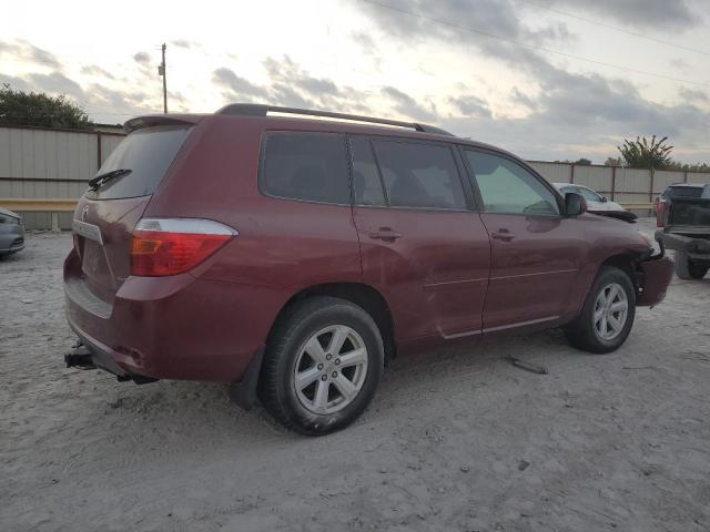 TOYOTA HIGHLANDER 2010 burgundy 4dr spor gas 5TDJK3EH5AS032682 photo #4