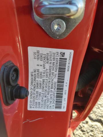 2020 HONDA CIVIC LX - 2HGFC2F67LH526362