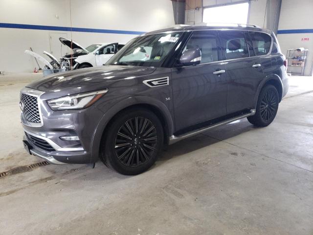 INFINITI QX80 LUXE 2019 gray  gas JN8AZ2NE9K9233064 photo #1