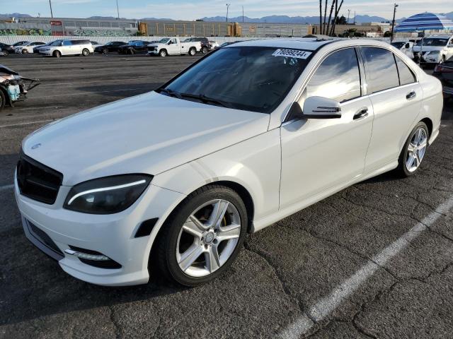 MERCEDES-BENZ C 300 2010 white sedan 4d gas WDDGF5EB7AF409041 photo #1