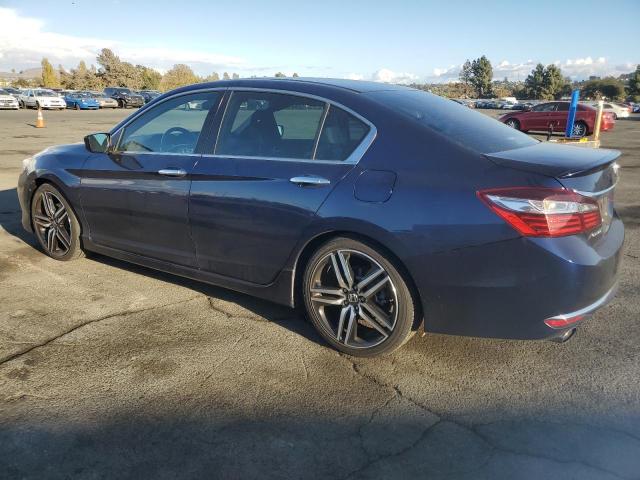 HONDA ACCORD SPO 2016 blue sedan 4d gas 1HGCR2F61GA231506 photo #3