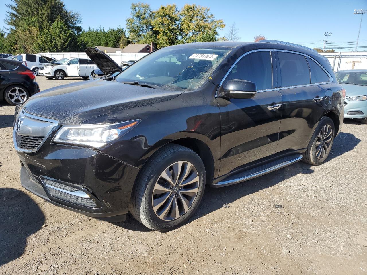 Lot #2912078690 2015 ACURA MDX TECHNO