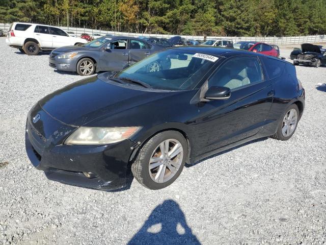 HONDA CR-Z EX 2011 black  hybrid engine JHMZF1C60BS012053 photo #1