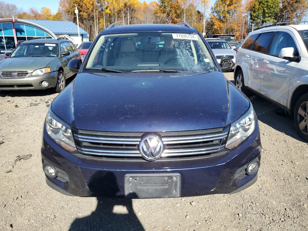 Lot #2928338162 2015 VOLKSWAGEN TIGUAN S