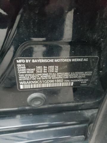 2016 BMW 550 I - WBAKN9C51GD961860