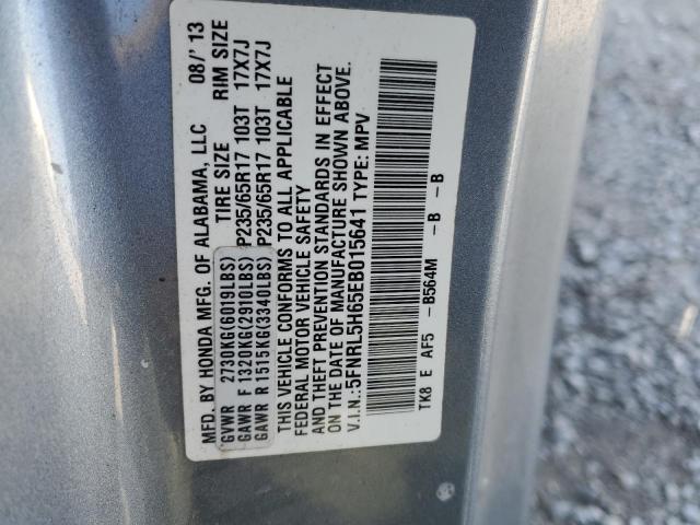 VIN 5FNRL5H65EB015641 2014 Honda Odyssey, Exl no.13