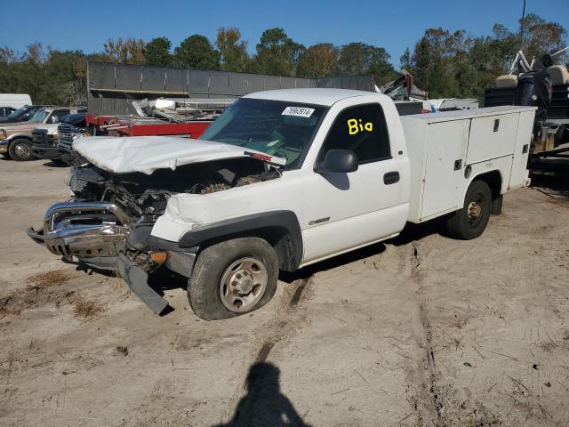 CHEVROLET SILVERADO 2003 white  gas 1GBGC24U03Z254200 photo #1