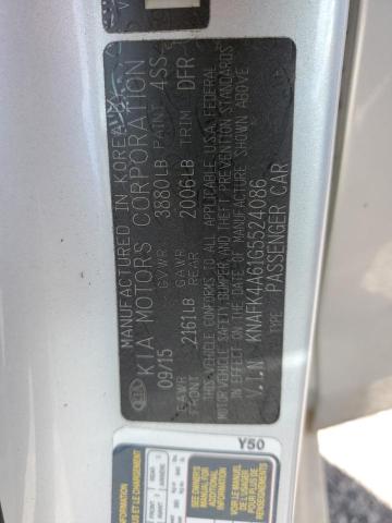 2016 KIA FORTE LX - KNAFK4A61G5524086