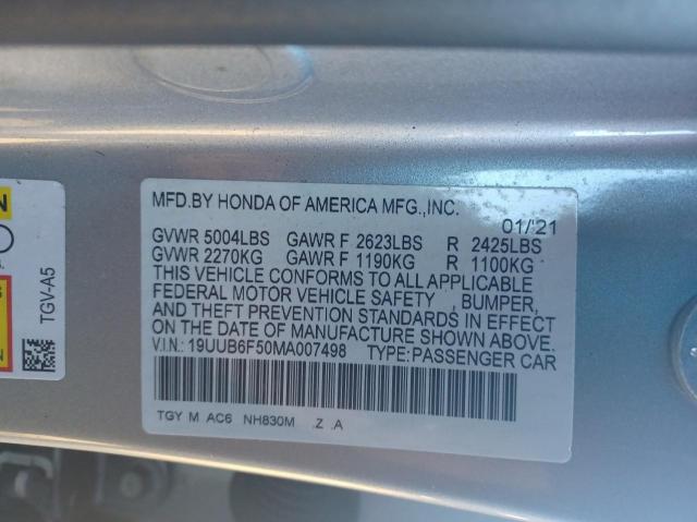 2021 ACURA TLX TECH A - 19UUB6F50MA007498