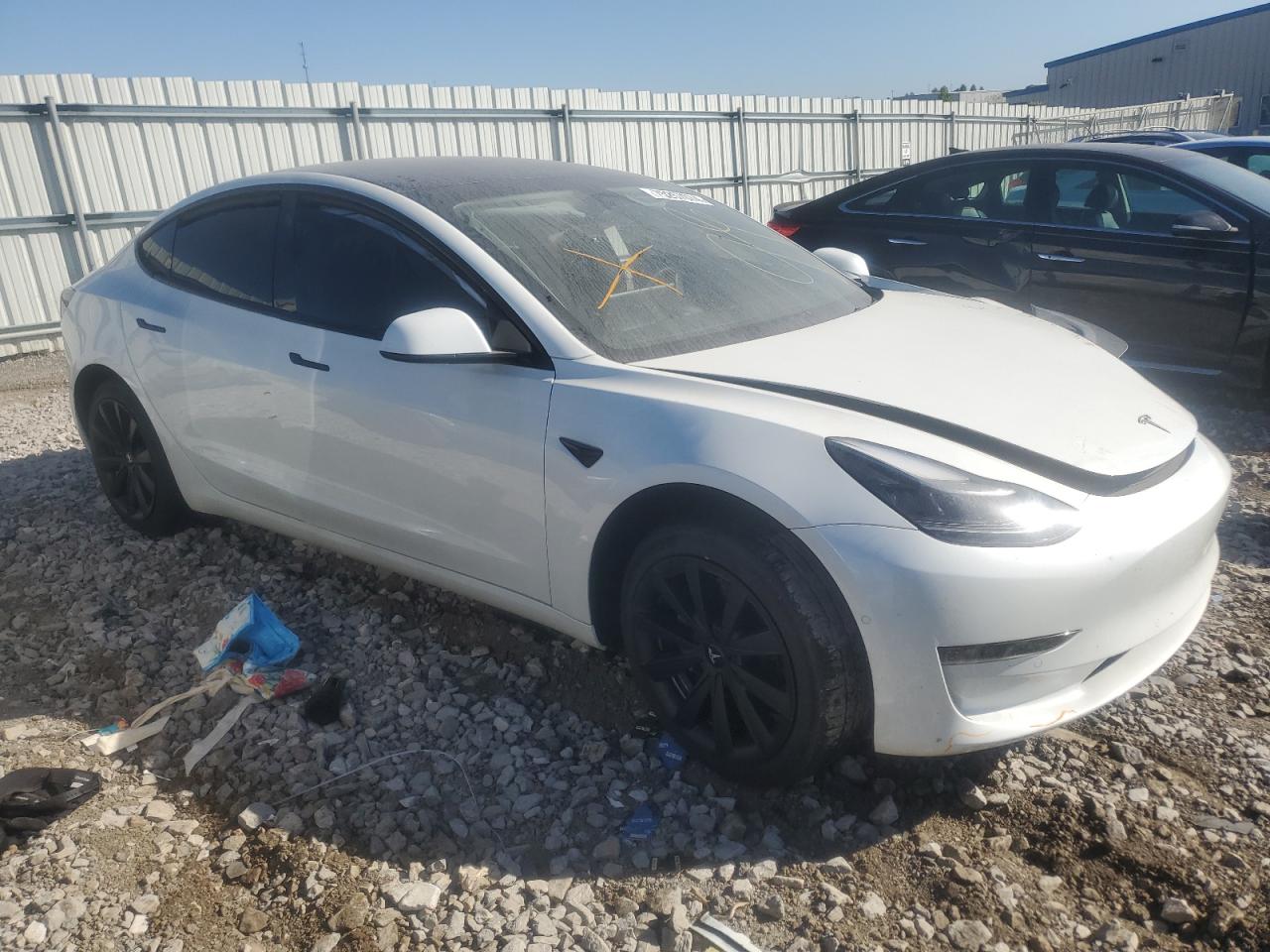 Lot #2990953590 2022 TESLA MODEL 3