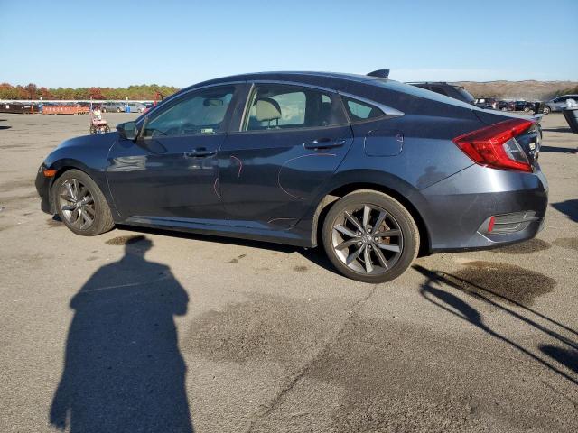 HONDA CIVIC EX 2019 blue  gas JHMFC1F38KX006761 photo #3