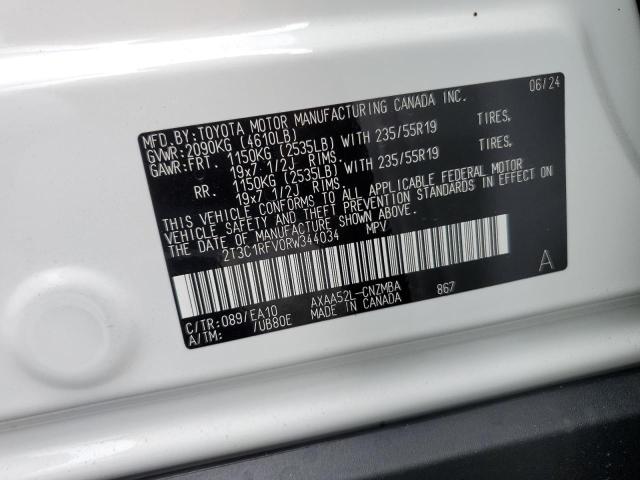 VIN 2T3C1RFV0RW344034 2024 Toyota RAV4, Xle Premium no.14