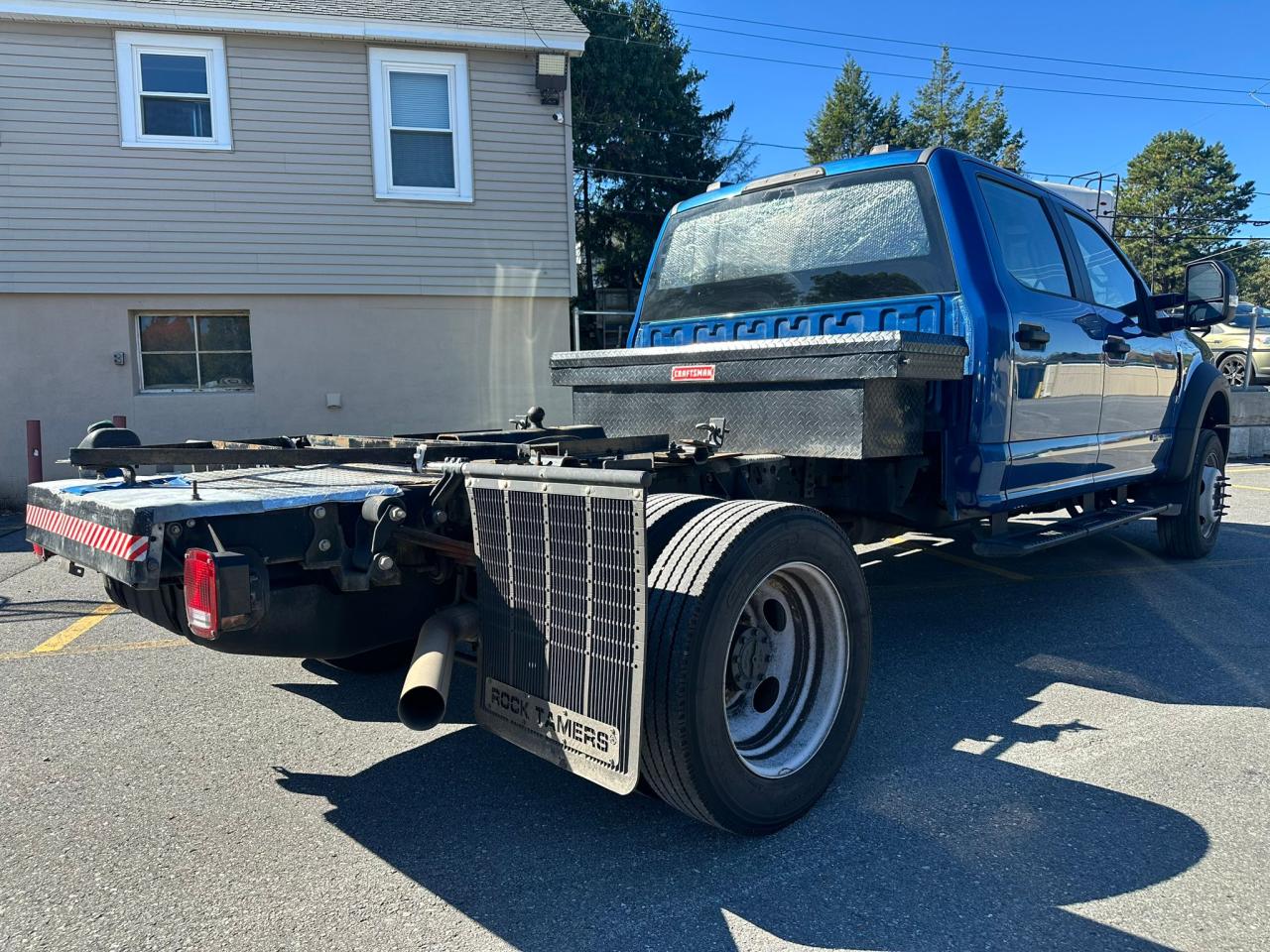 FORD F550 SUPER 2022 blue  diesel 1FD0W5HT1NEE74054 photo #4