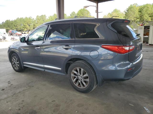 INFINITI JX35 2013 gray  gas 5N1AL0MN7DC336875 photo #3