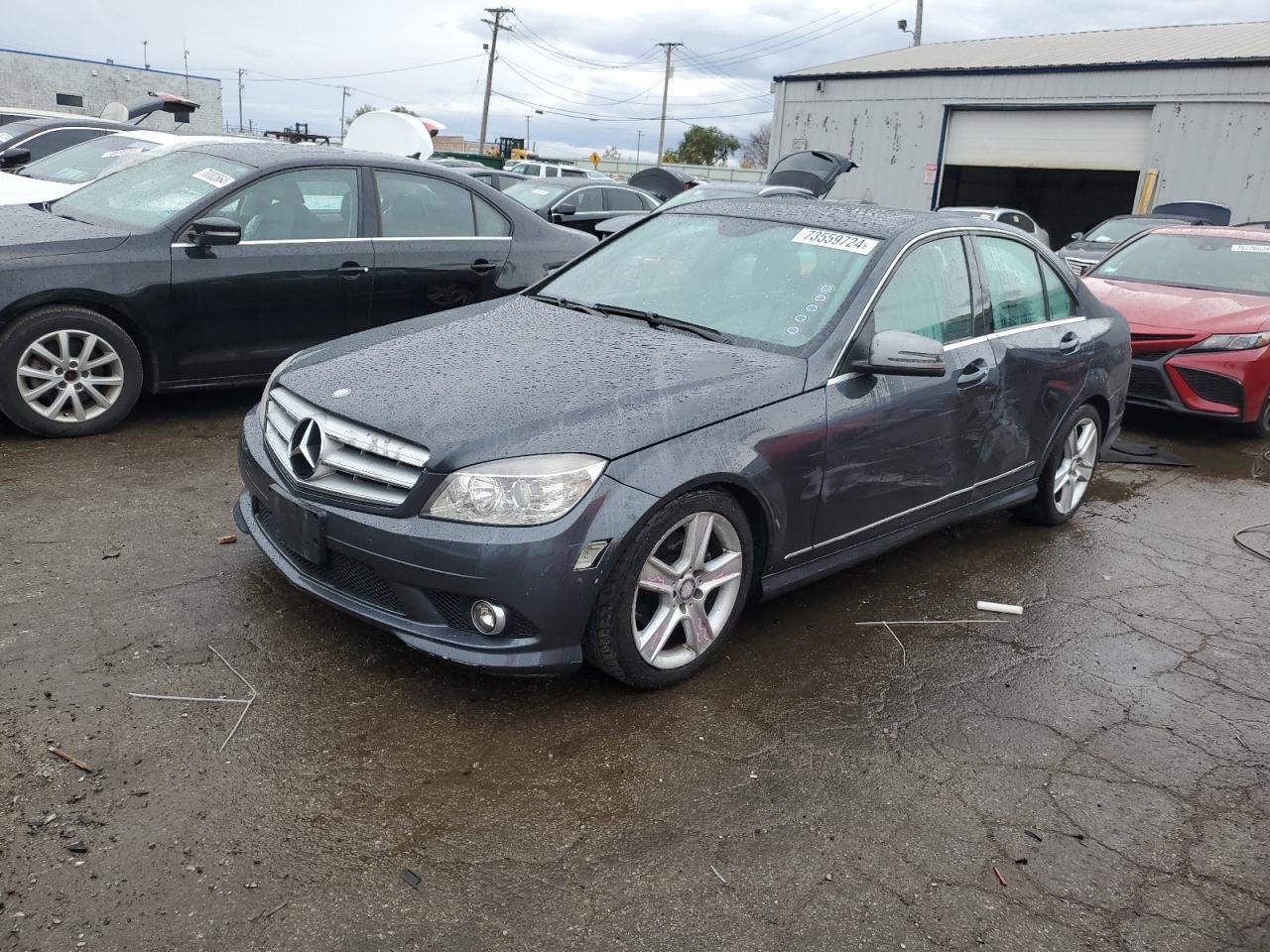 Lot #2945560189 2010 MERCEDES-BENZ C 300 4MAT