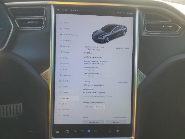 2016 TESLA MODEL S - 5YJSA1E43GF142765