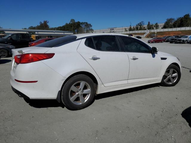 KIA OPTIMA LX 2015 white  gas 5XXGM4A71FG457395 photo #4