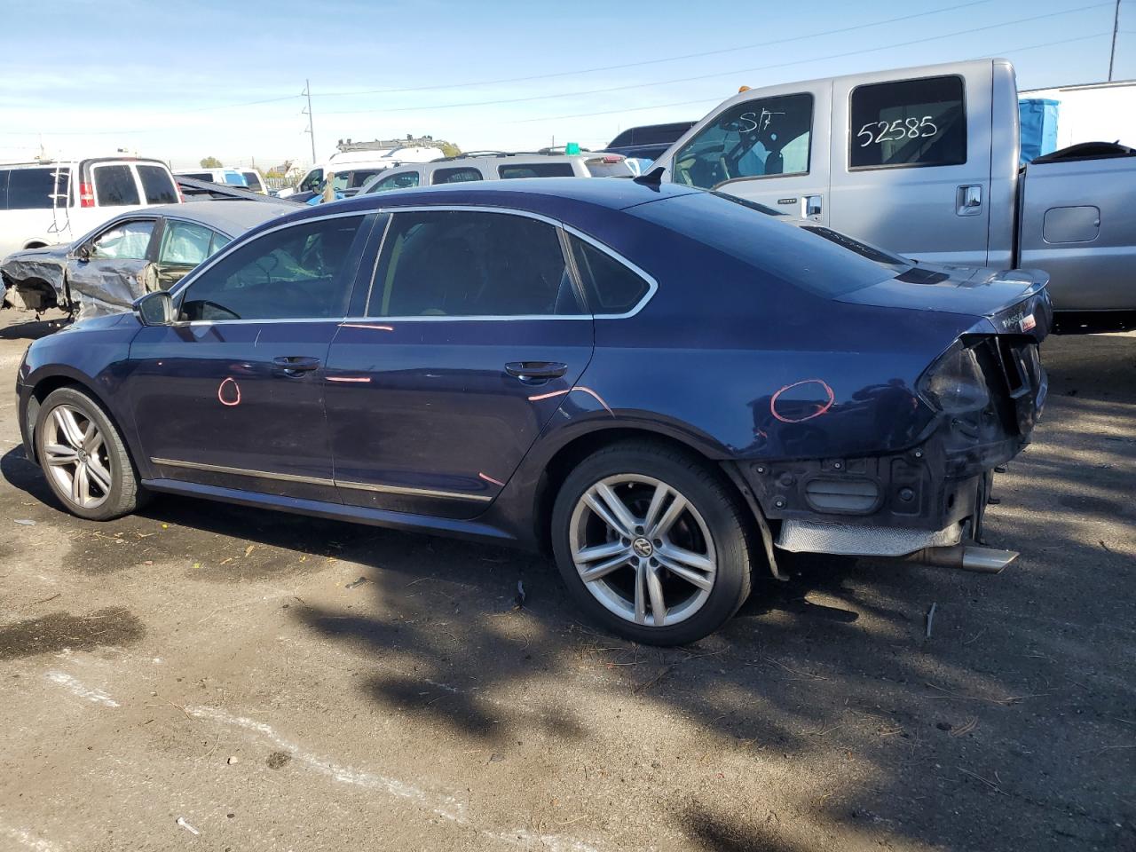 Lot #2974796174 2014 VOLKSWAGEN PASSAT SE