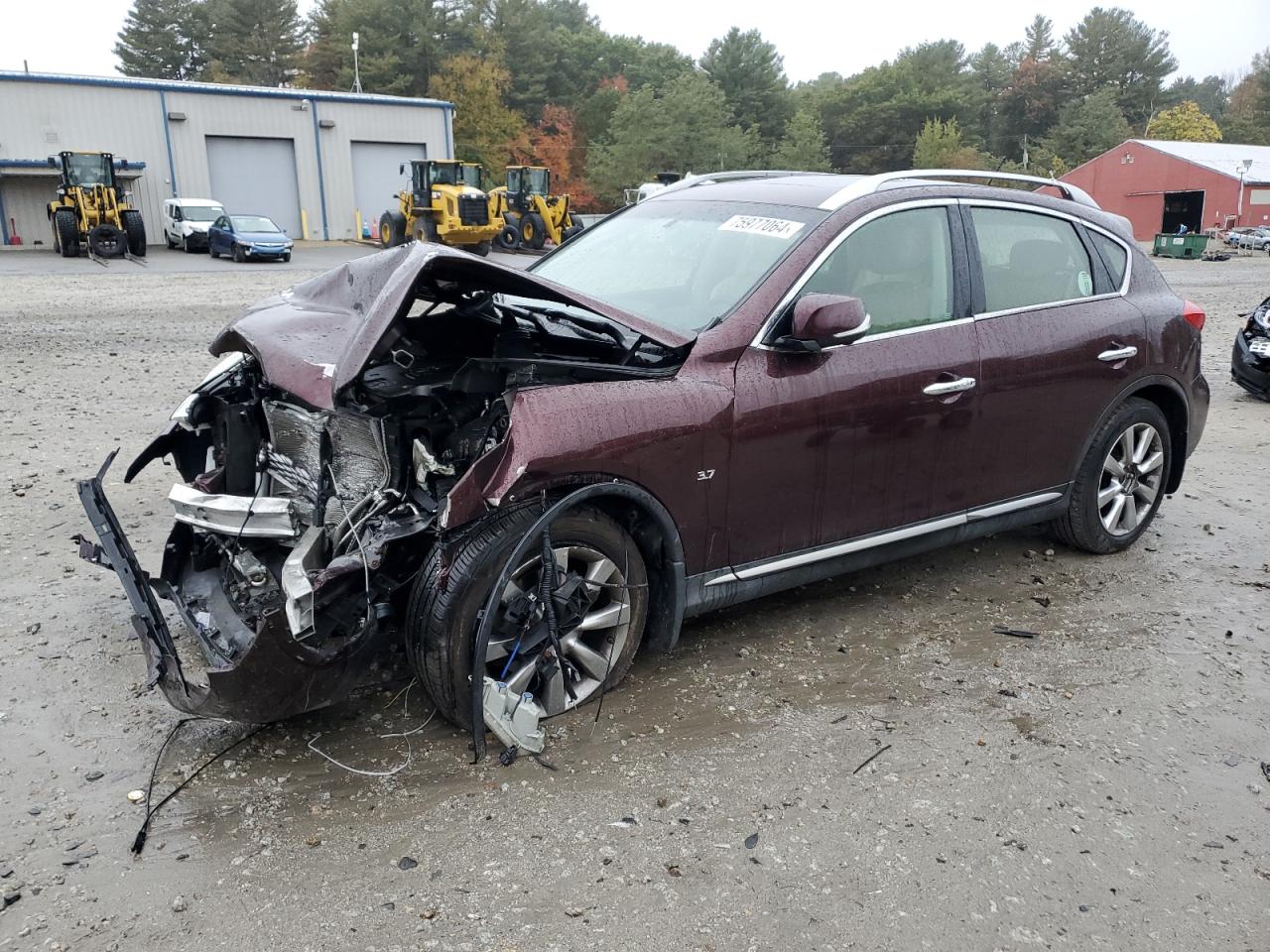 Lot #2972313691 2016 INFINITI QX50