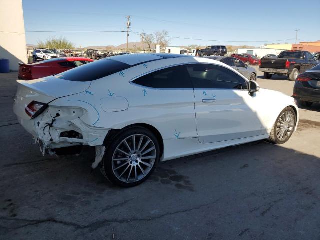 MERCEDES-BENZ C 300 2017 white coupe gas WDDWJ4JBXHF362723 photo #4