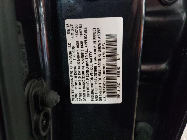 2018 HONDA CR-V EXL - 7FARW2H85JE090913