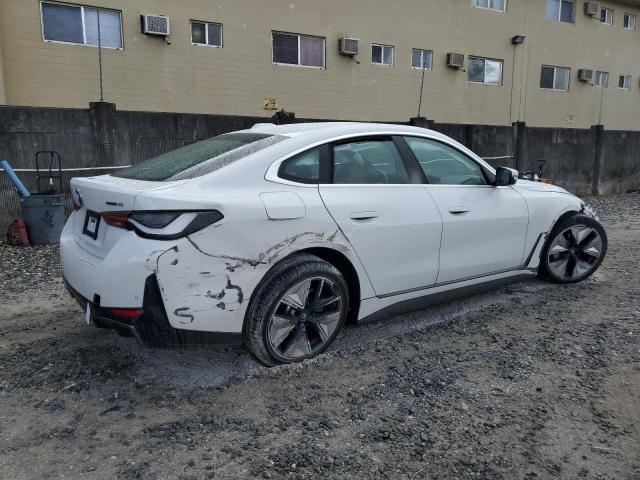 BMW I4 EDRIVE 2024 white  electric WBY43AW09RFT16446 photo #4