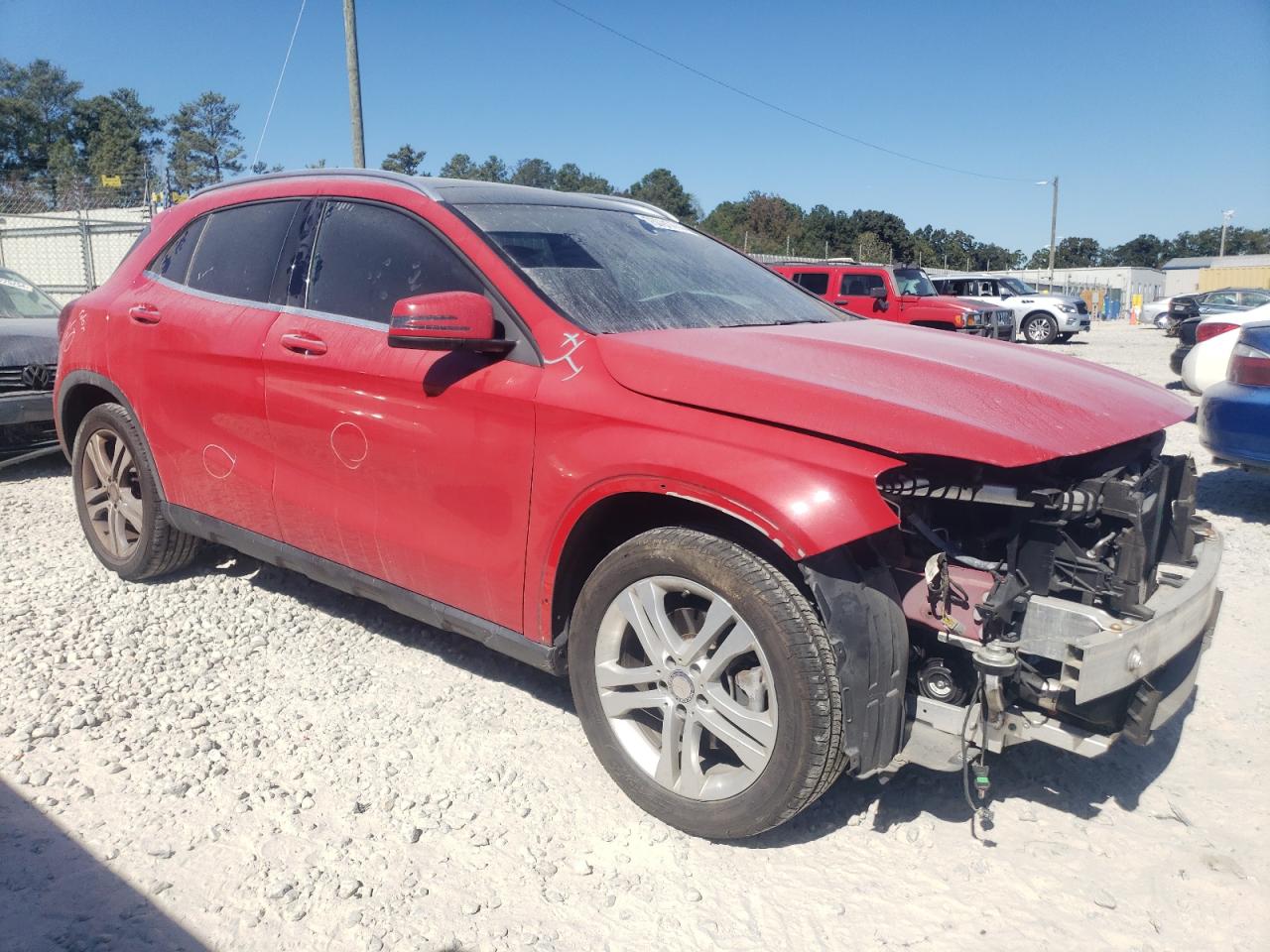 Lot #3006504139 2017 MERCEDES-BENZ GLA 250 4M