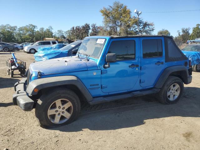 JEEP WRANGLER U 2015 blue  flexible fuel 1C4BJWDG5FL715072 photo #1