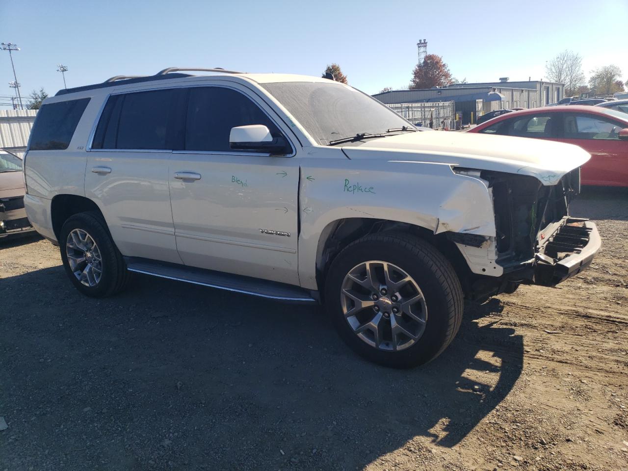 Lot #3026018951 2015 GMC YUKON SLT