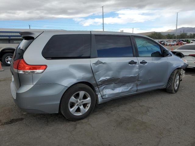 TOYOTA SIENNA 2011 silver  gas 5TDZK3DC4BS160826 photo #4