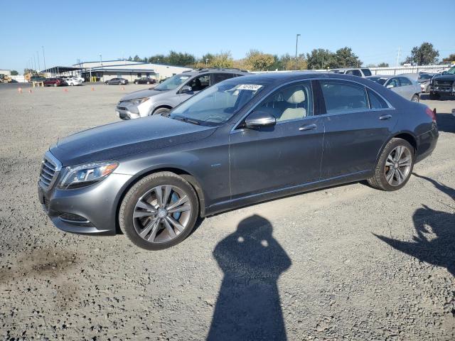 MERCEDES-BENZ S 550E 2016 gray  hybrid engine WDDUG6DB3GA259460 photo #1