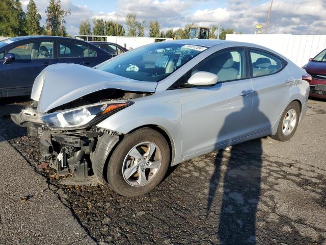 HYUNDAI ELANTRA SE 2014 silver  gas 5NPDH4AE0EH469241 photo #1