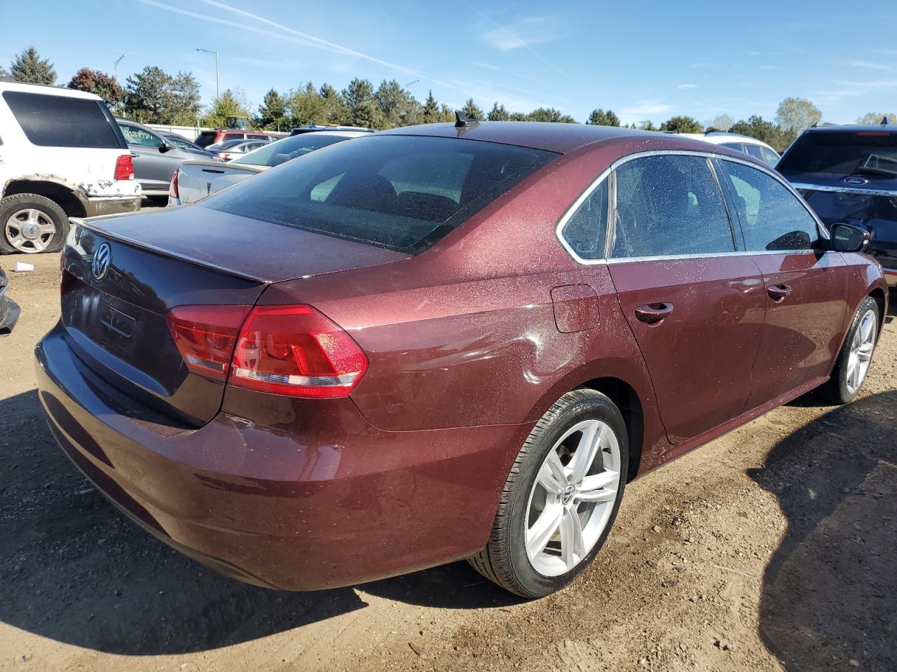 Lot #2909706343 2014 VOLKSWAGEN PASSAT SE