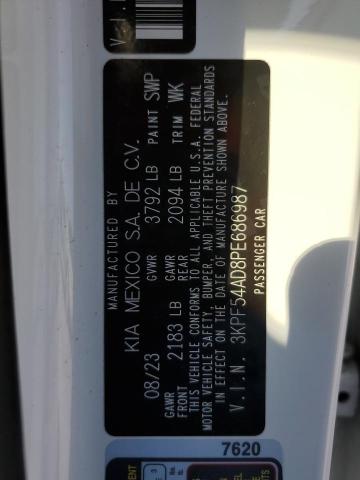 2023 KIA FORTE GT L - 3KPF54AD8PE686987