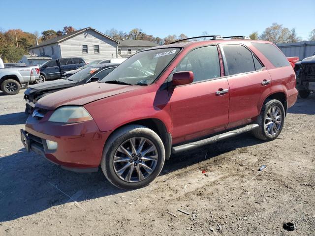 ACURA MDX TOURIN 2002 red  gas 2HNYD18612H543016 photo #1