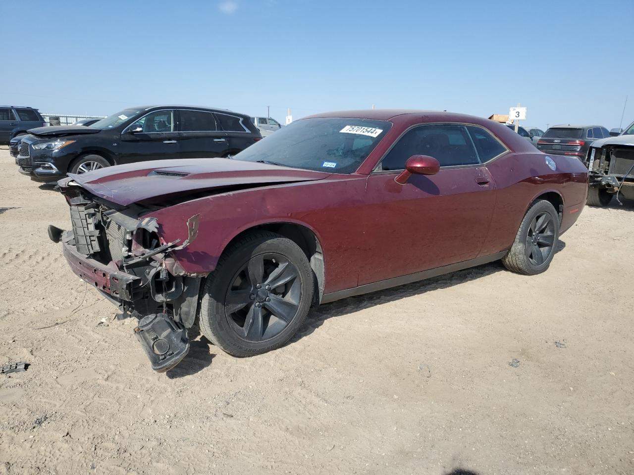 Lot #2955512518 2017 DODGE CHALLENGER