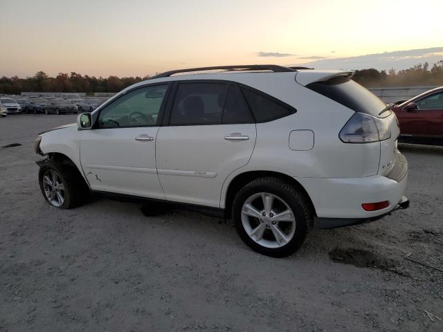 LEXUS RX 400H 2008 white 4dr spor hybrid engine JTJHW31U982061767 photo #3