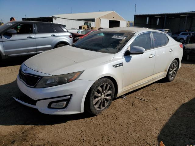 KIA OPTIMA EX 2015 white sedan 4d gas 5XXGN4A72FG367119 photo #1