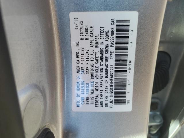 VIN 1HGCR3F84FA021309 2015 Honda Accord, Exl no.12