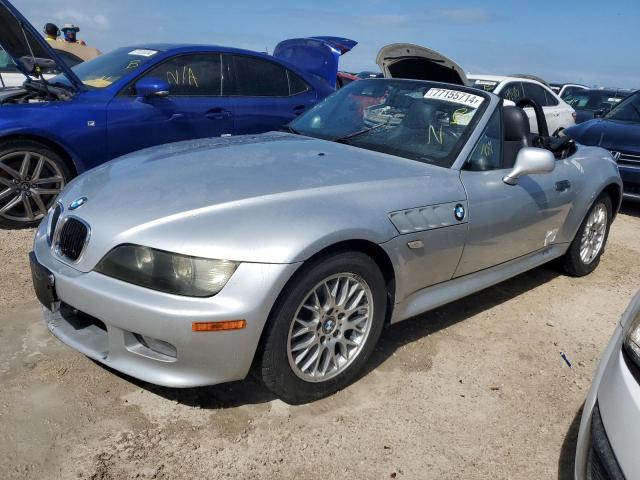 BMW Z3 2.5 2002 silver  gas 4USCN33432LK52027 photo #1